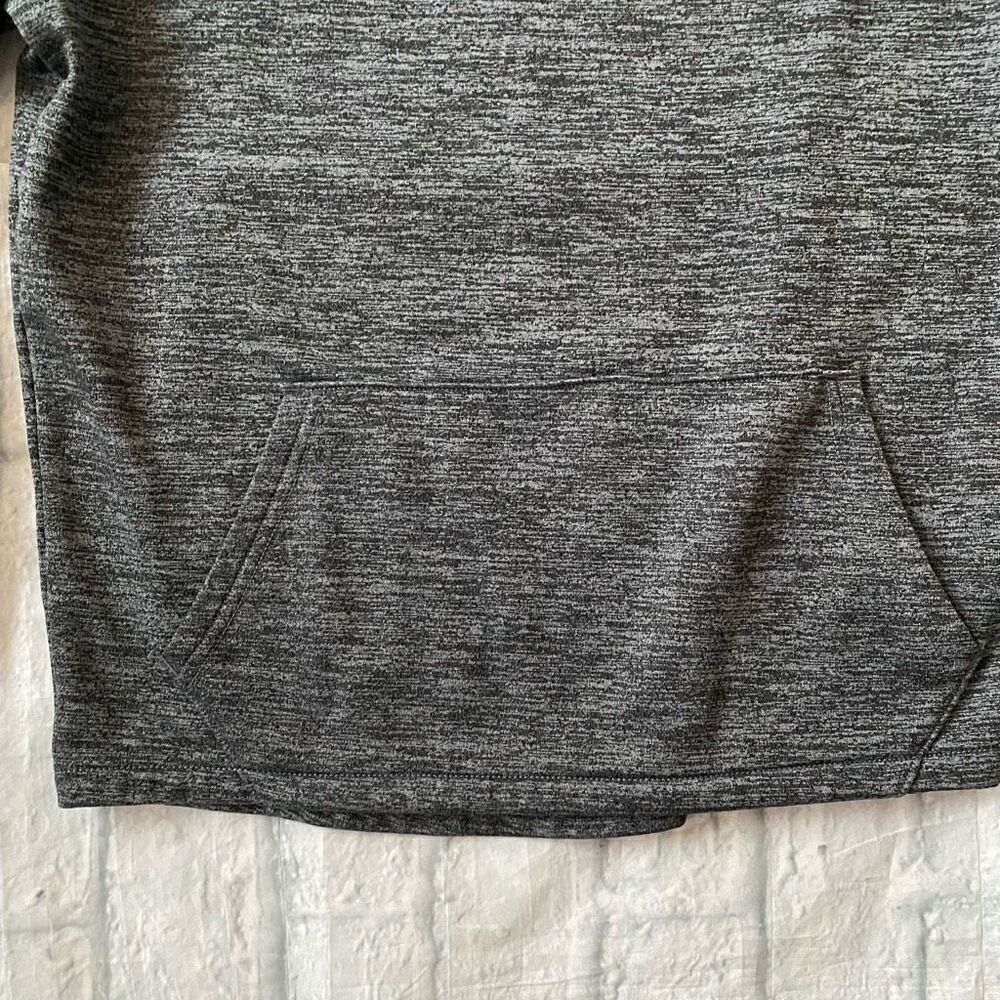 The Childrens place sport youth boys L pullover hoodie black & grey - Picture 3 of 5